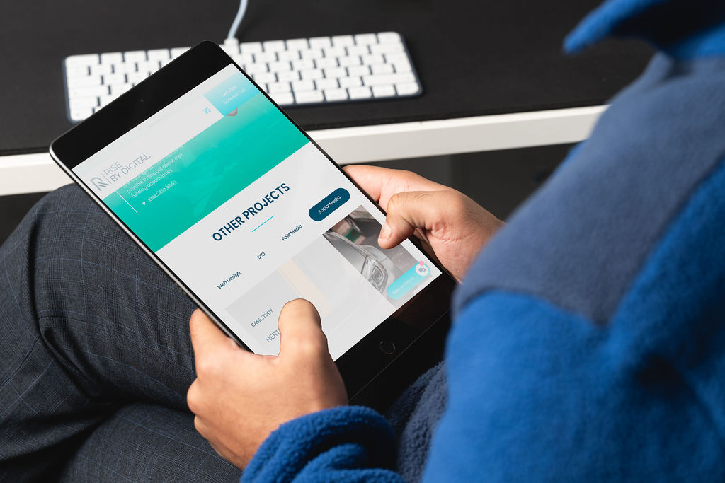 Shopify store displayed on multiple devices
